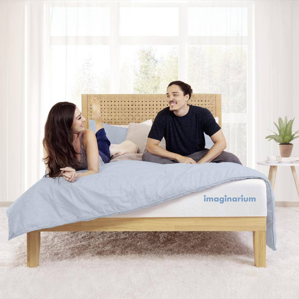 Imaginarium 10" Hybrid of Memory Foam and Coils Mattress with Antimicrobial Treated Cover, King