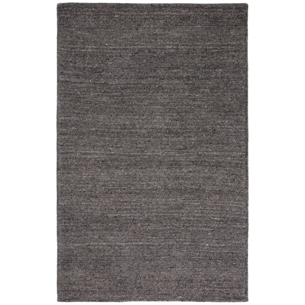 SAFAVIEH Himalaya Flanagan Solid Area Rug, Grey, 3' x 5'