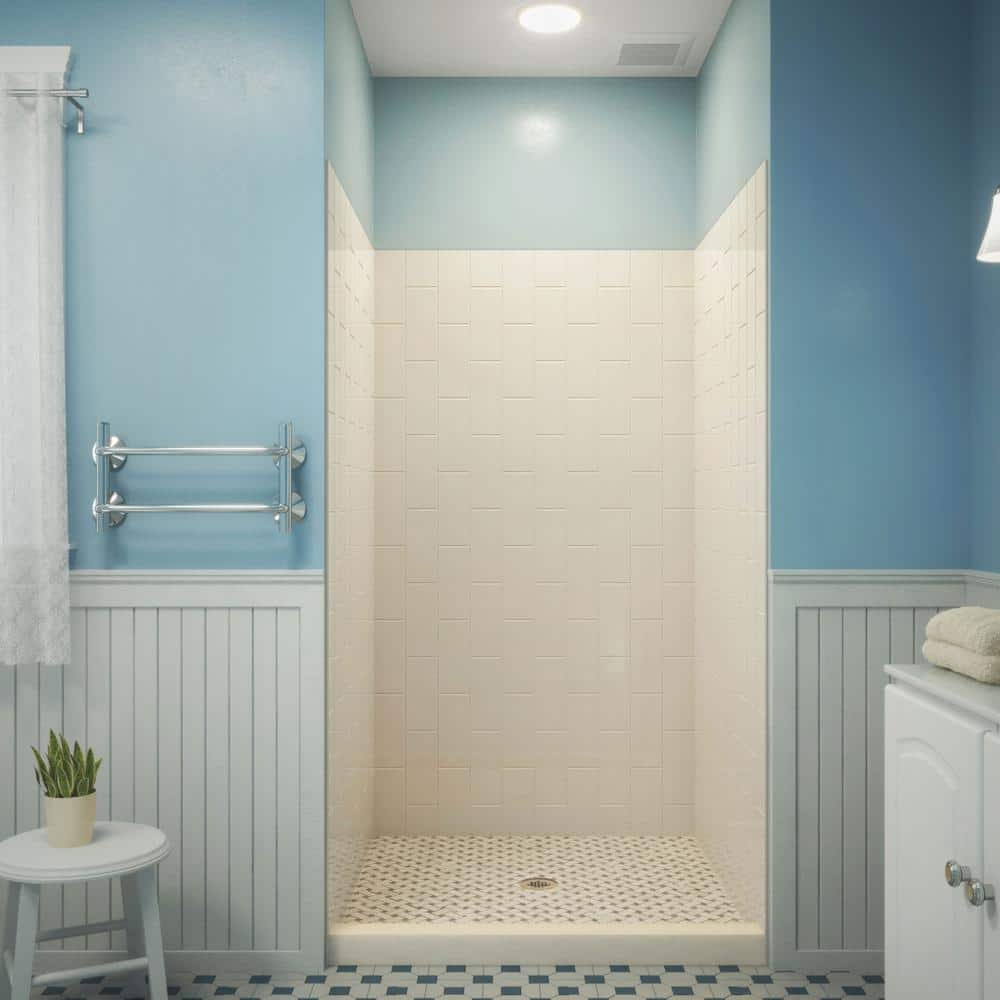 DreamLine QWALL-VS Acrylic Biscuit Bathtub Wall