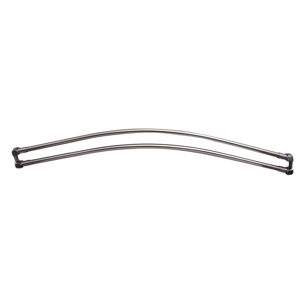 66'' Curved Fixed Shower Curtain Rod