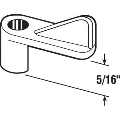 Prime-Line Offset Screen Clips with Screws