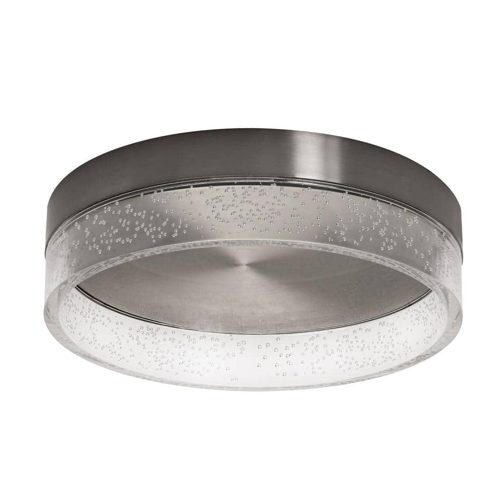 Maggie 11.81'' Satin Nickel LED Flush Mount Light