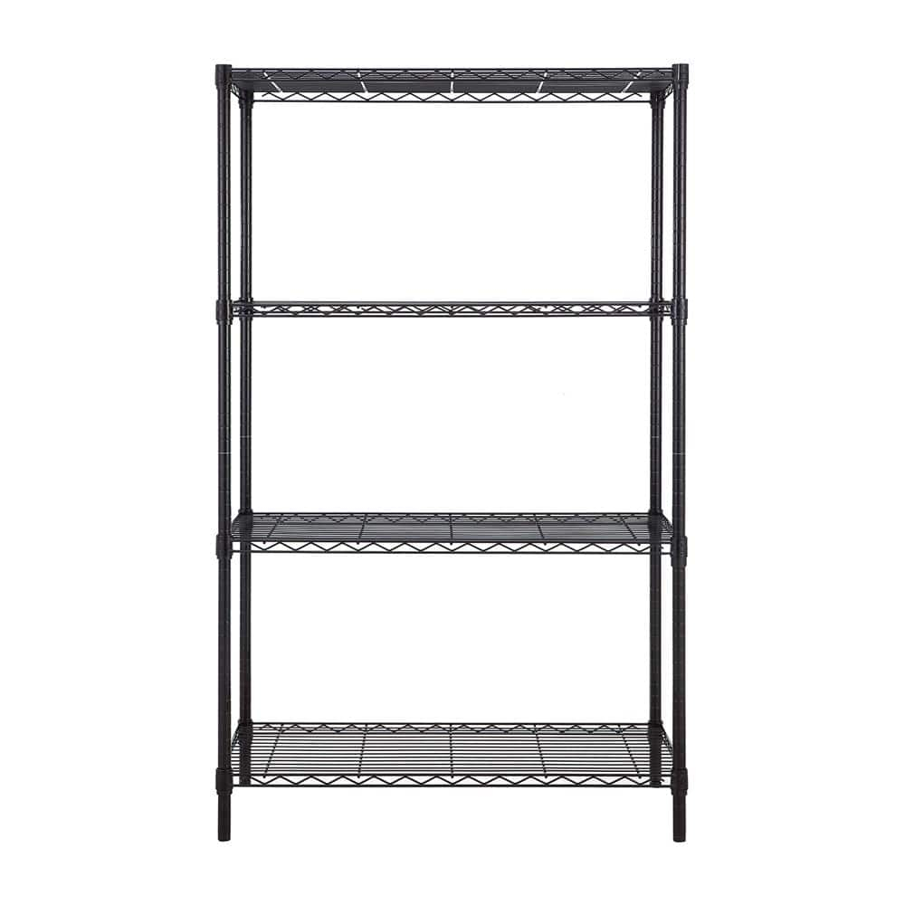 1250 lbs Steel Heavy Duty 5-Tier Utility Shelving Unit Steel Organizer Wire Rack for Home,Kitchen,Office,Chrome (13.7" D x 23.6" W x 62.4" H)