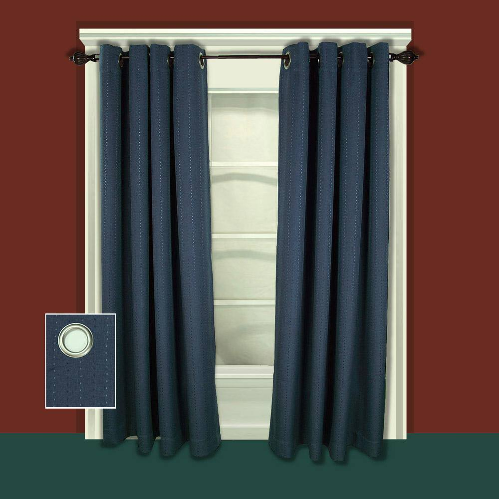 Ricardo Grand Pointe Grommet Panel 54x96 Deep Blue