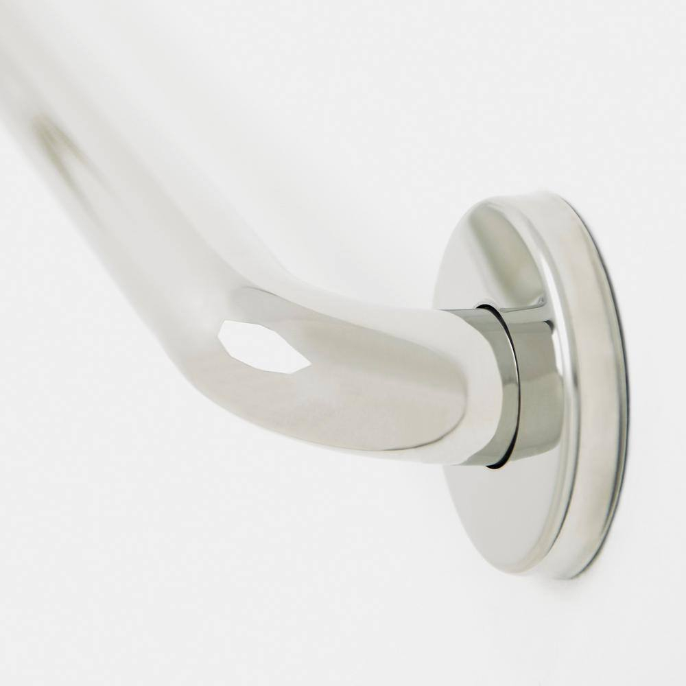 Polished Stainless Steel 33" ADA Compliant Wall Mount Grab Bar