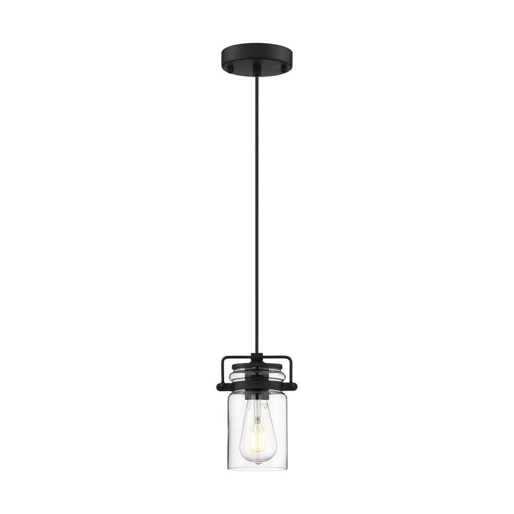 Nuvo Lighting - Antebellum-1 Light Mini Pendant-5 Inches Wide by 7.5 Inches