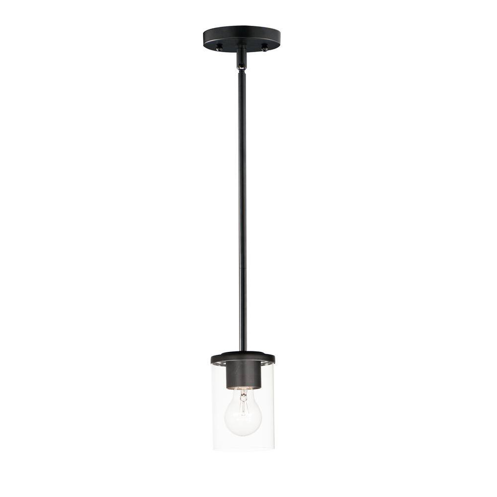 Maxim Lighting - Corona - 1 Light Mini Pendant-Black Finish