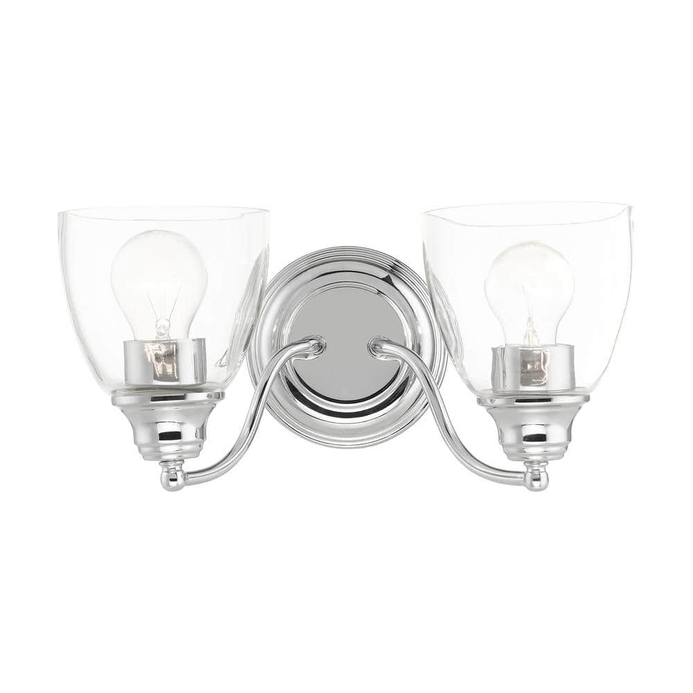 Livex Lighting Montgomery 2 - Light Vanity in  Polished Chrome