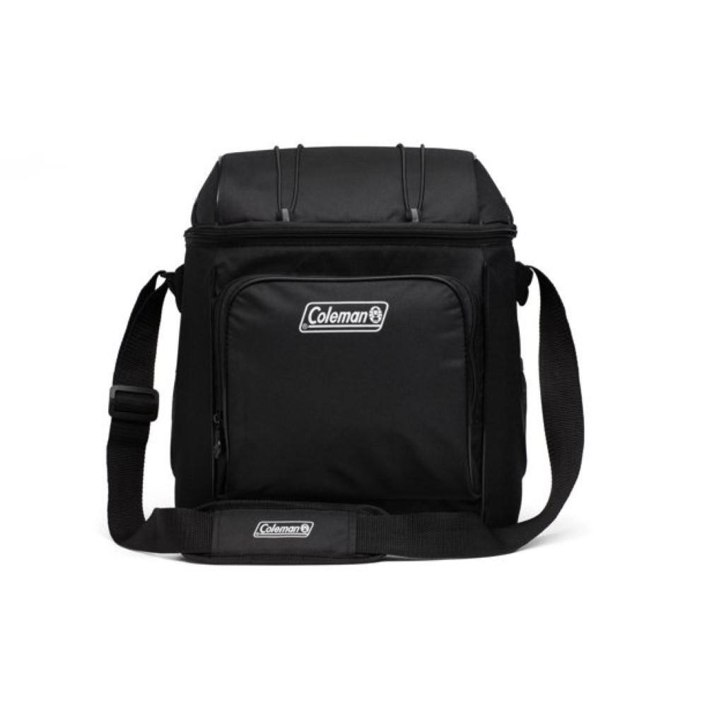 Coleman CHILLER 30-Can Insulated Soft Cooler Bag, Black