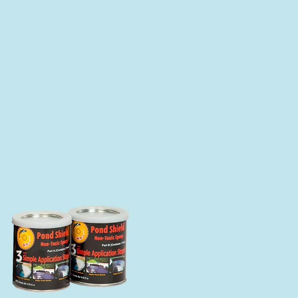 Pond Armor SKU-SKYBLUE-QT-R Pintura Epoxídica Pond Shield No Tóxica 1,5 Cuartos, Azul Cielo
