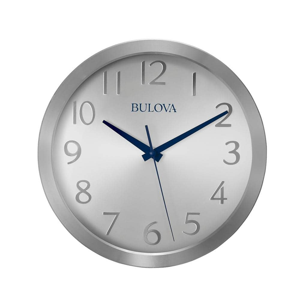 Bulova 9.75 diam. Winston Wall Clock
