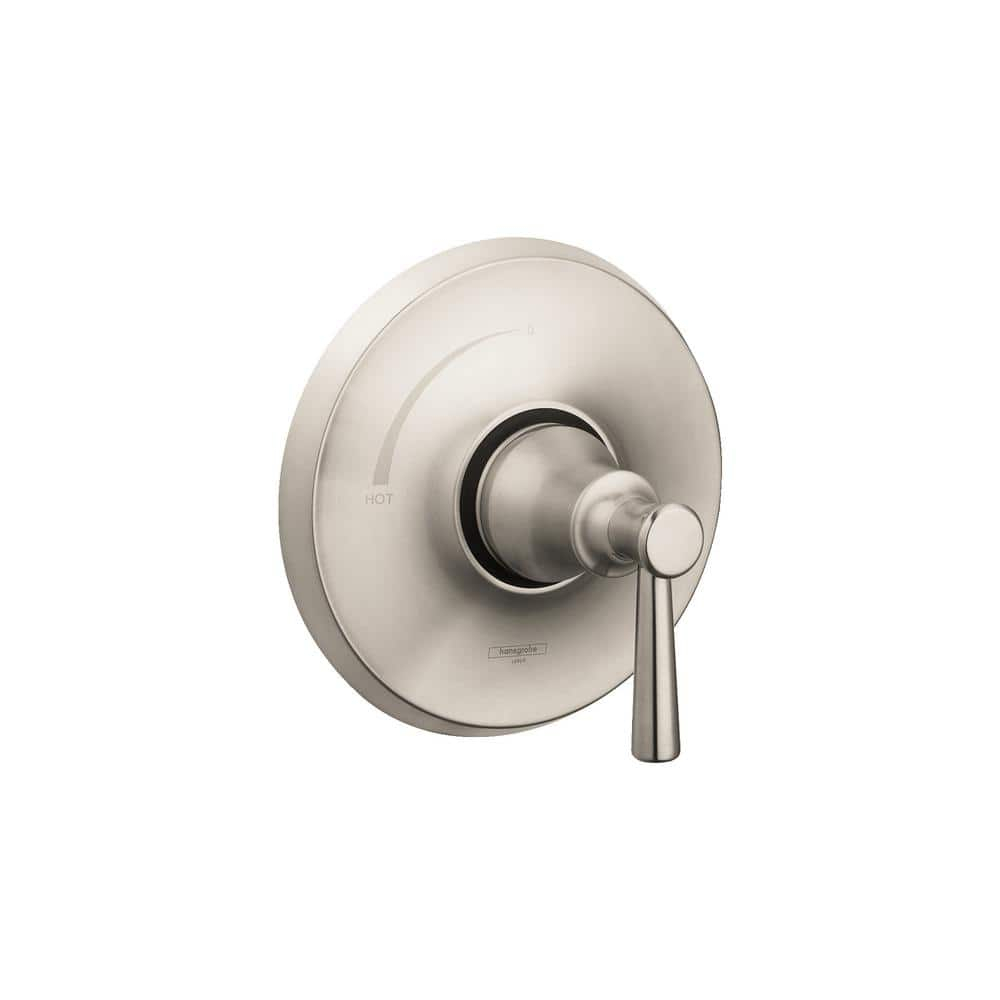 Hansgrohe Joleena Transitional 1-Handle 7-Inch Wide Pressure/ Shower Balance Valve Trim Only In Chrome, 04779000
