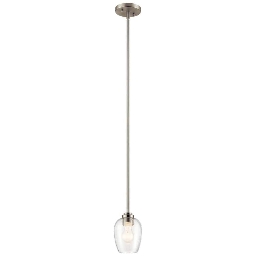 Kichler Lighting Valserrano 1 - Light Pendant in  Brushed Nickel