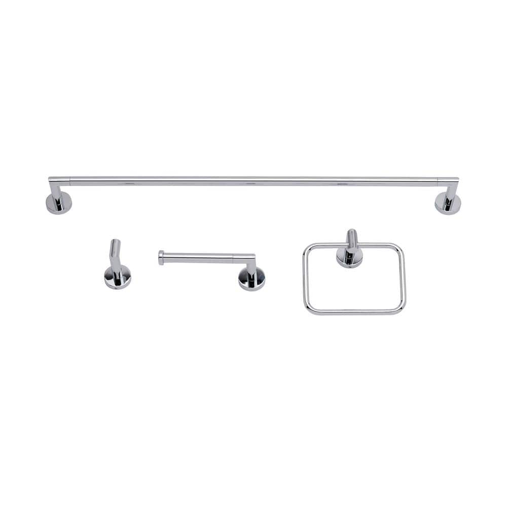 4 - Piece Bathroom Hardware Set