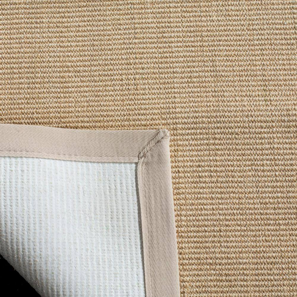 SAFAVIEH Natural Fiber Keane Solid Runner Rug, Natural/Ivory, 2'6" x 10'