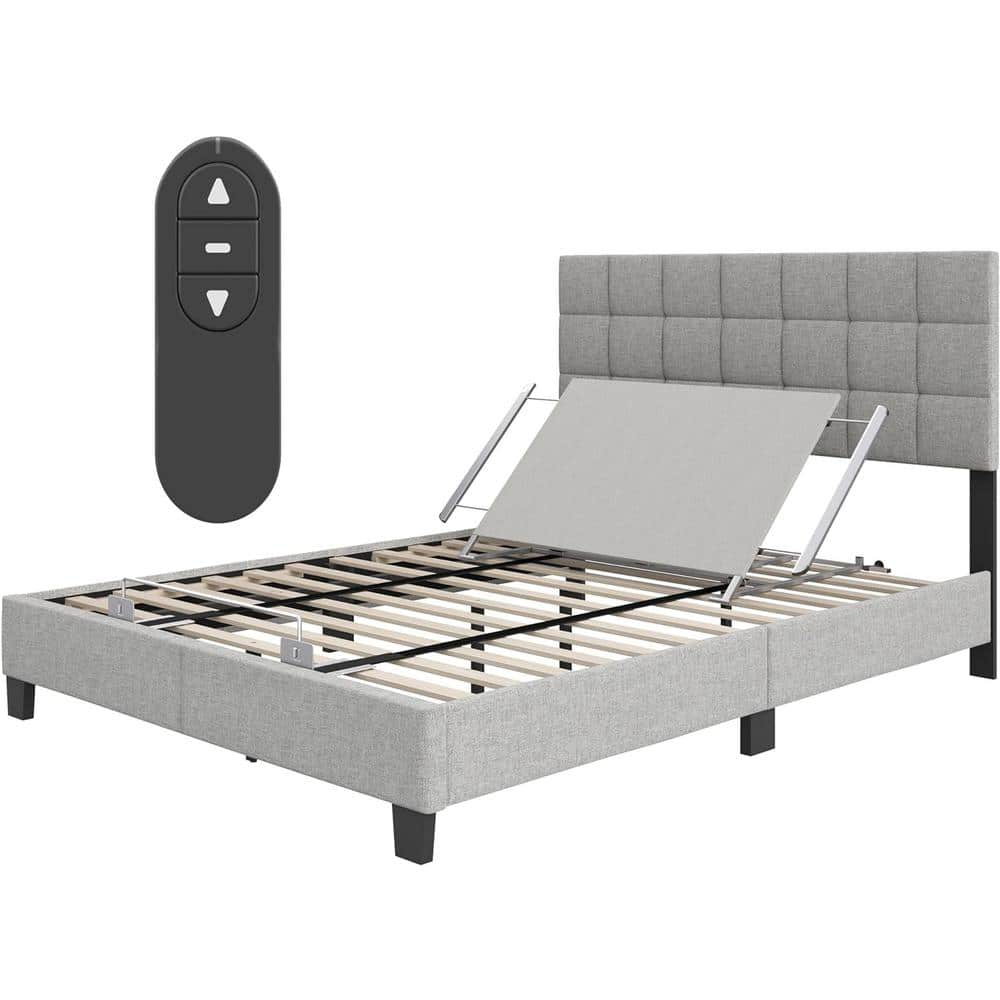 Boyd Sleep Queen Size Adjustable Base Kit, Lightweight Power Bed Kit with Wireless Remote, Quick Easy Installation, Heavy Duty Support