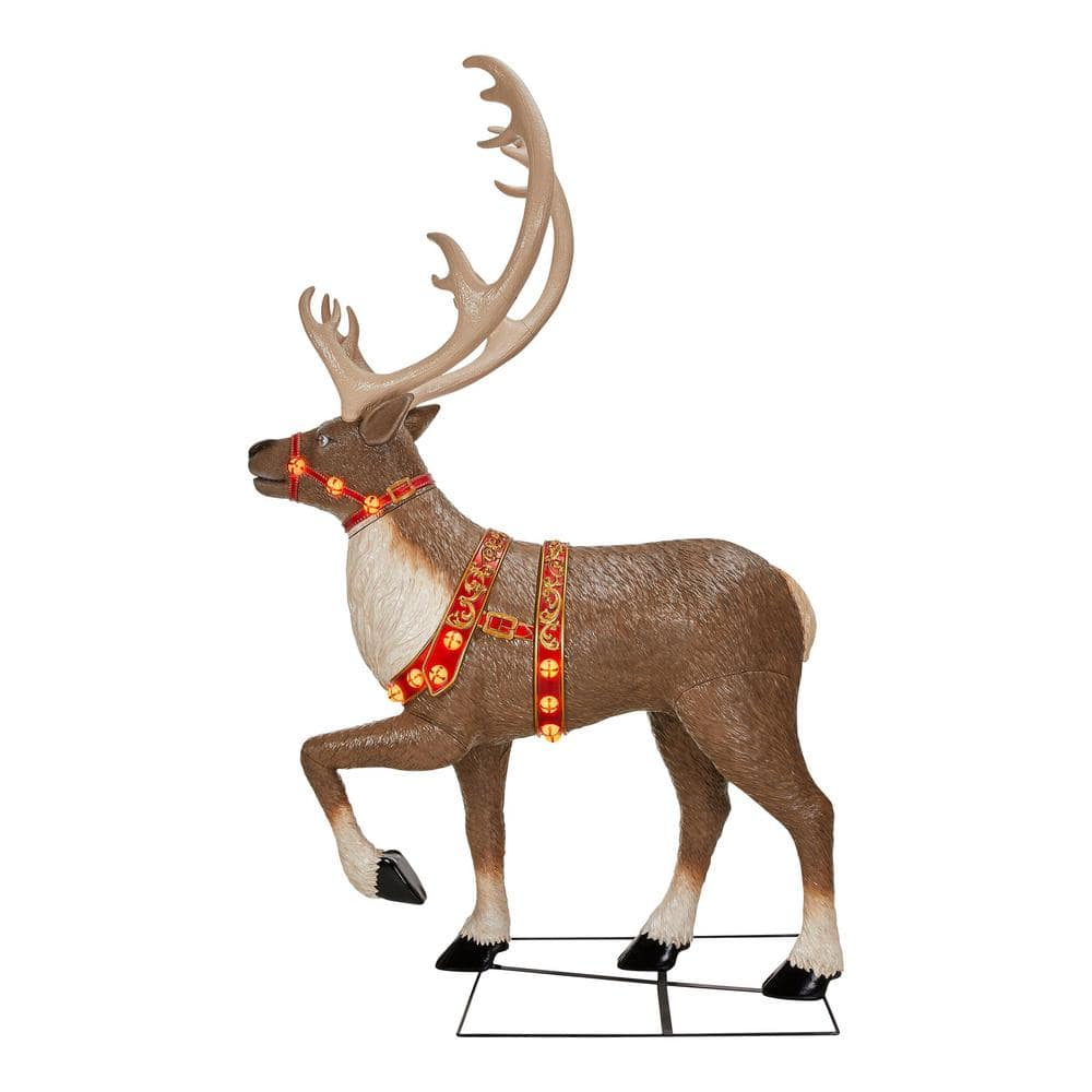 8.5 ft. Giant -Sized LED Towering Reindeer Holiday Yard Decoration