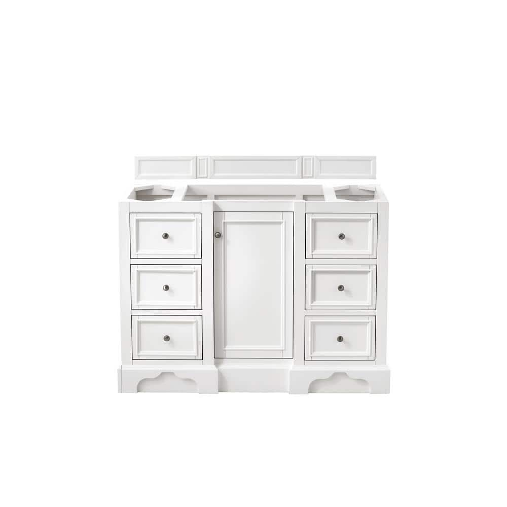 James Martin Vanities 825-V48 De Soto 50" Single Free Standing Wood Vanity Cabinet Only -