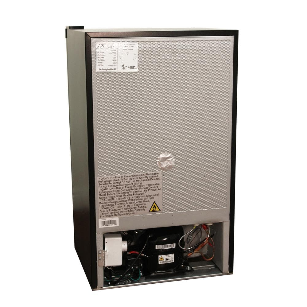 Sunpentown UF-304SSA 33.75 x 19.375 x 21.125 in. Energy Star 3.0 cu. ft. Upright Freezer, Stainless Steel