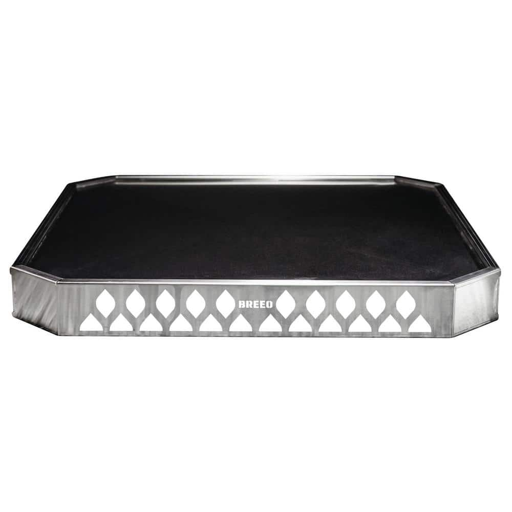 Stainless Steel Hexagonal Fire Pit Base for 30-Inch Fire Pits