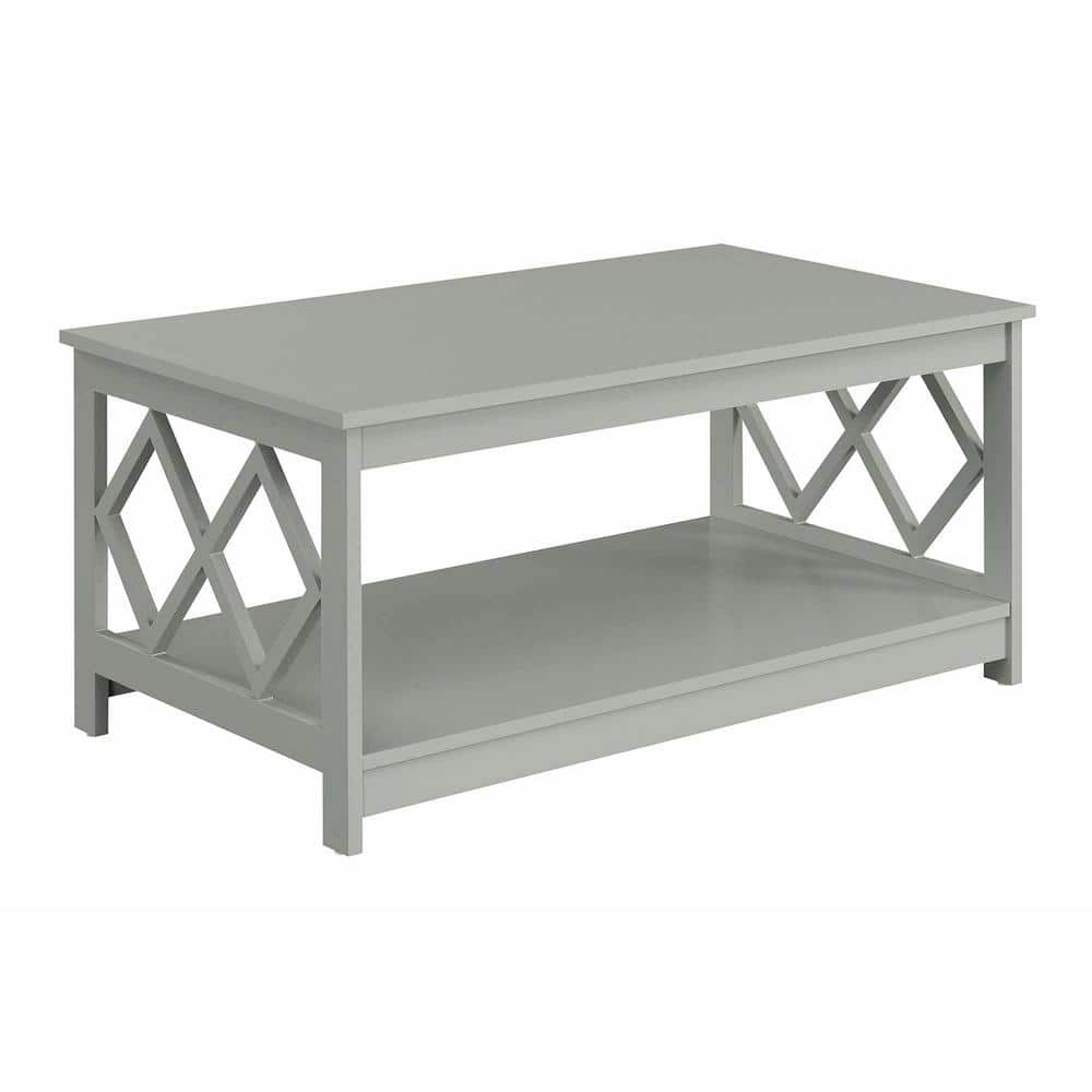 Diamond Coffee Table, Gray