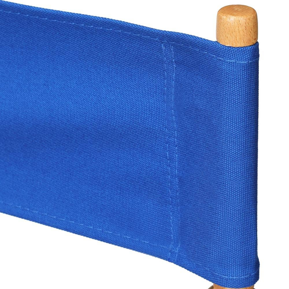 Casual Home Director Chair Canvas, 18.5"W x 16"D, Royal Blue,021-13