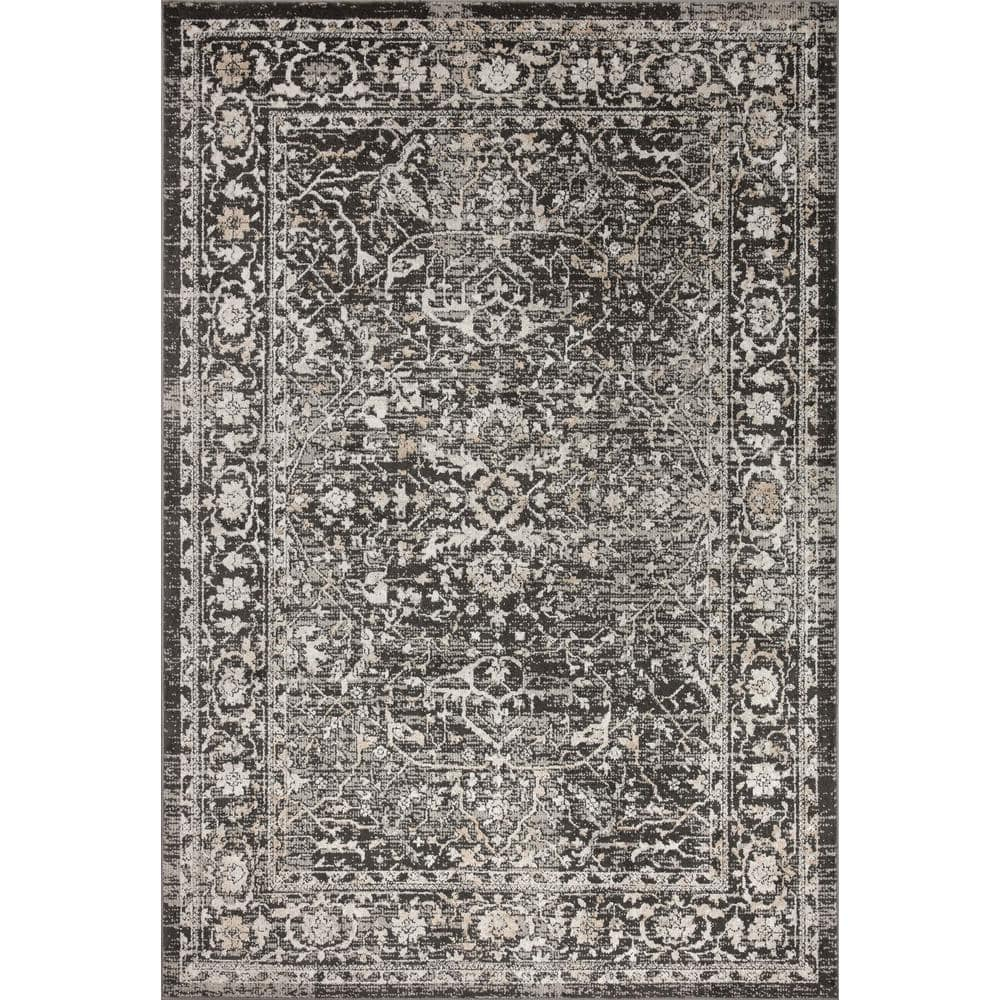 Loloi II Odette Charcoal / Silver 7'-10" x 10' Area Rug