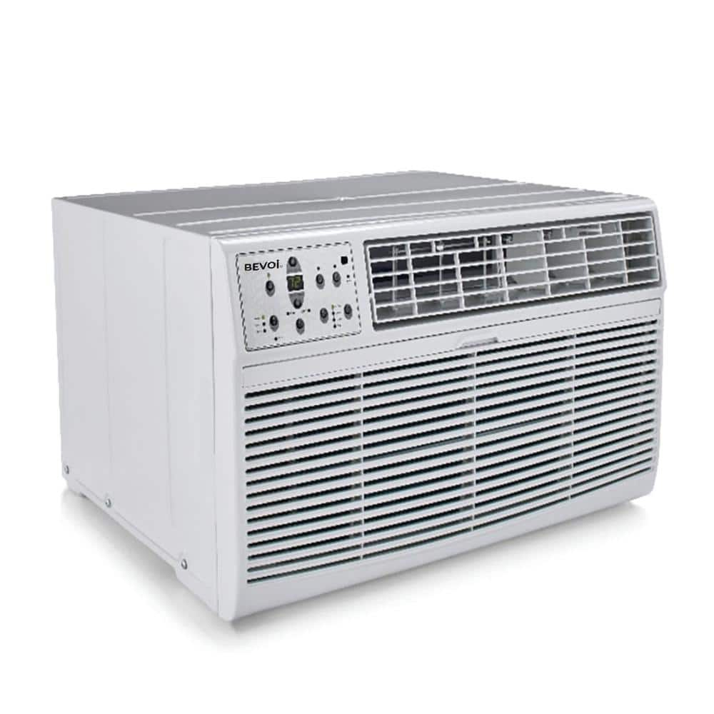 Bevoi Bevoi 12000 BTU Through The Wall Air Conditioner for 350 Square Feet with Heater and Remote Included
