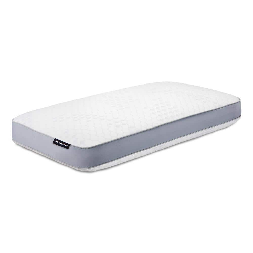 Wondertech Memory Foam Pillow with Cooling Cover, Queen, 1 Pack