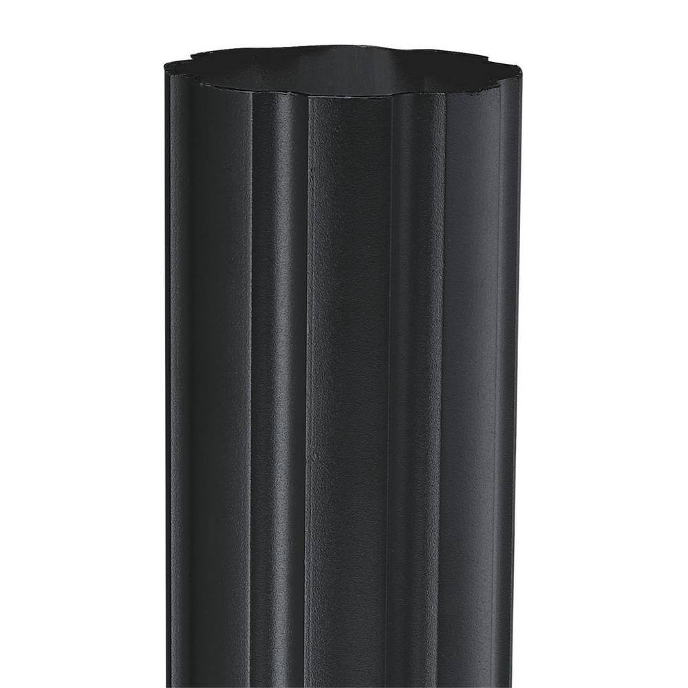 Westinghouse Lighting 6123400 Exterior Light Fixture Post with Ladder Rest, Textured Black