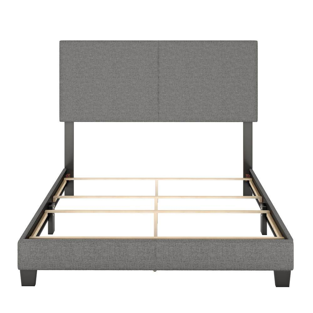 Boyd Sleep MIL898TW Mateo Linen Upholstered Platform Bed