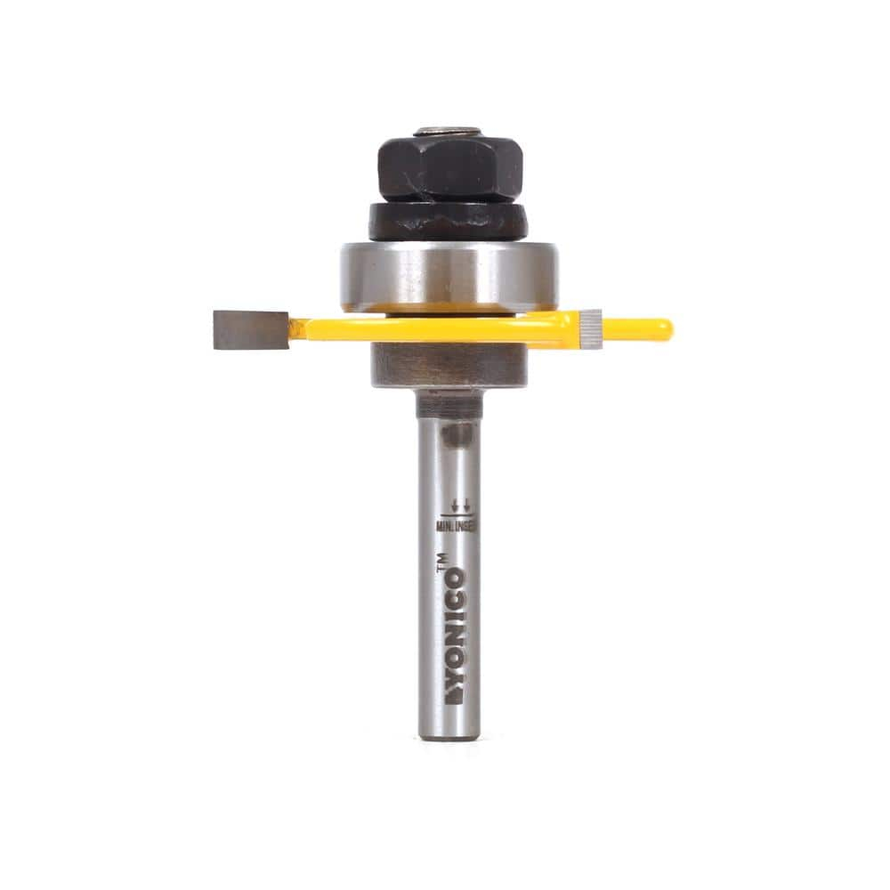 YONICO Biscuit Cutter Joint Slot Router Bit #20 1/4-Inch Shank 14182q