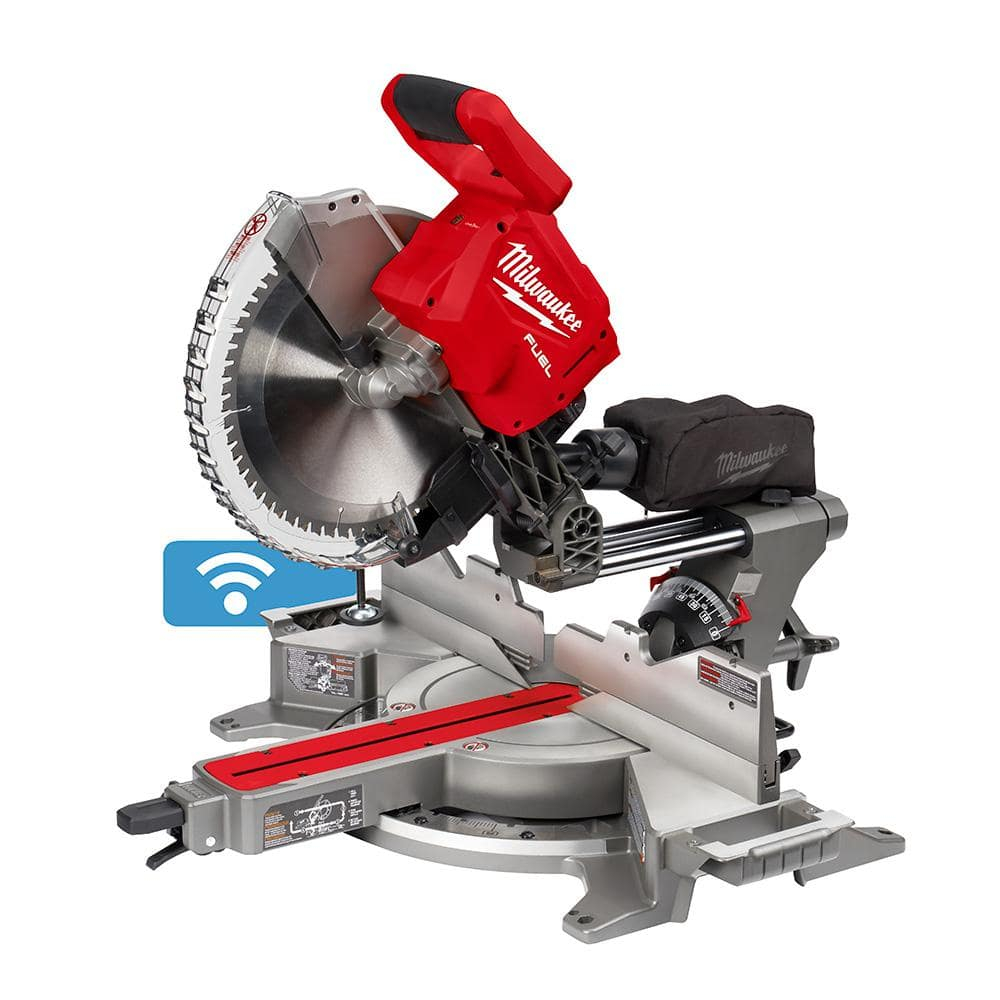 Milwaukee 2739-20 M18 FUEL Sierra de Mimbre Combinada Deslizante con Doble Bisel de 12"