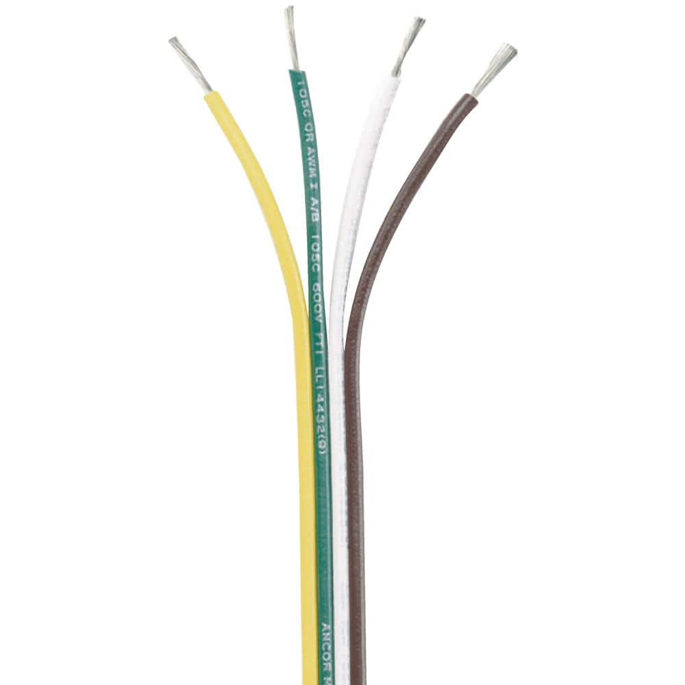 Ancor 100'#16/4 Ribbon Cable(4 Wire) (154510)