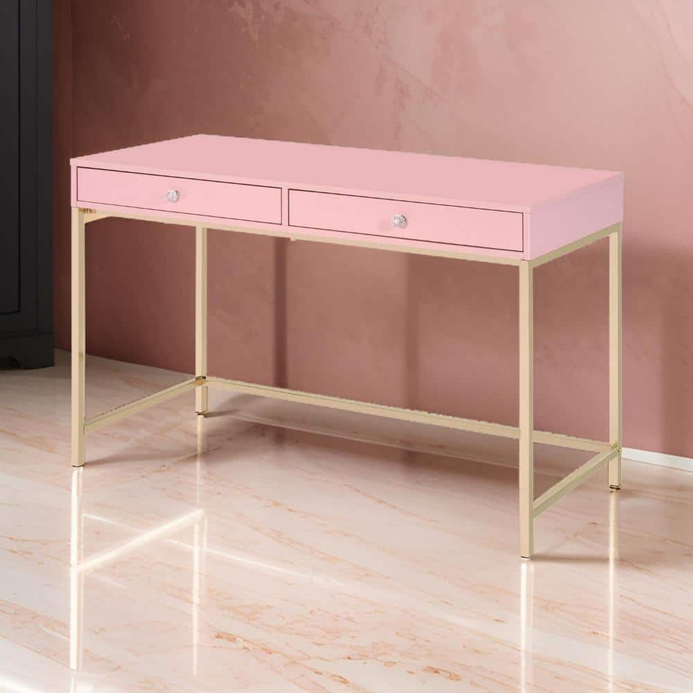 Plethoria Home 2-drawer Writing Desk