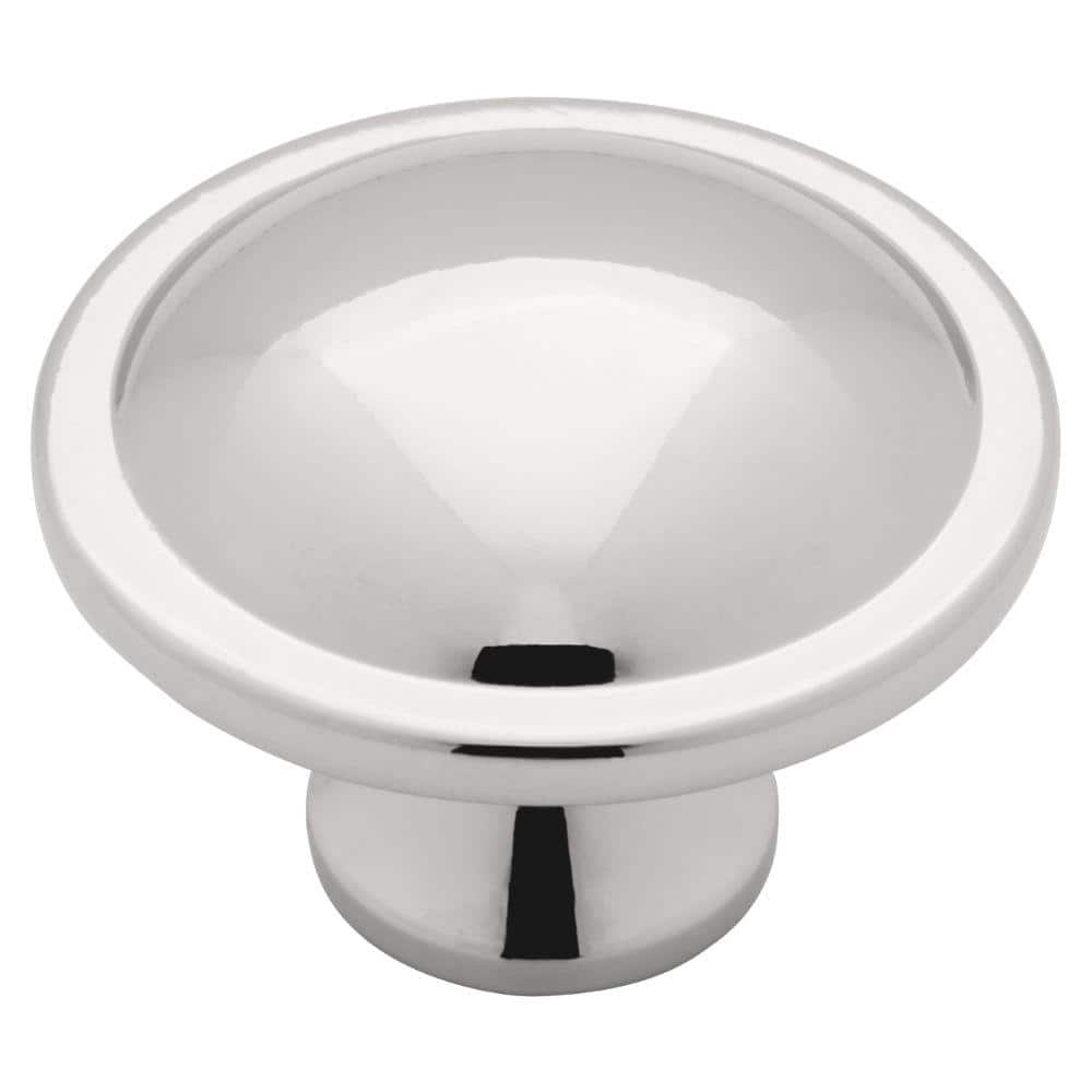 Liberty Hardware P67659 Contempo 1-1/2" Mushroom Cabinet Knob - Chrome