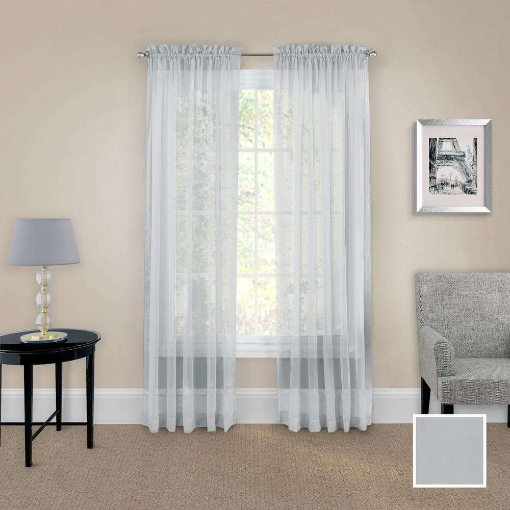 Pairs to Go Victoria Voile Curtain Panel Pair