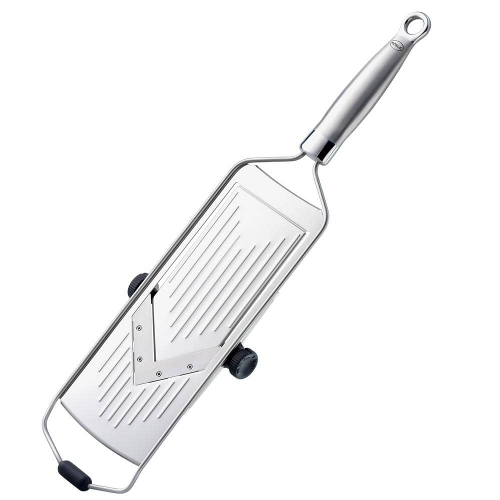 Rosle Adjustable V-Slicer - Not New Condition Stainless Steel