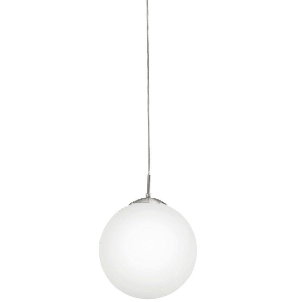 85263A-Eglo Lighting-Rondo - 1 Light Pendant In Mid-Century Modern Style-12.38 Inches Tall and 11.75 Inches Wide     -Traditional Installation