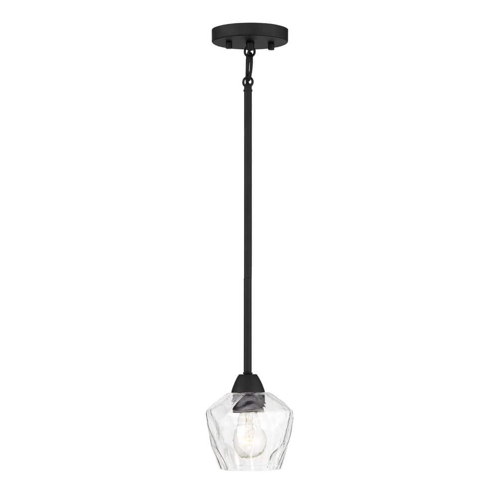 1 Light Convertible Mini Pendant-Coal Finish    -Traditional Installation Minka Lavery 2171-66A
