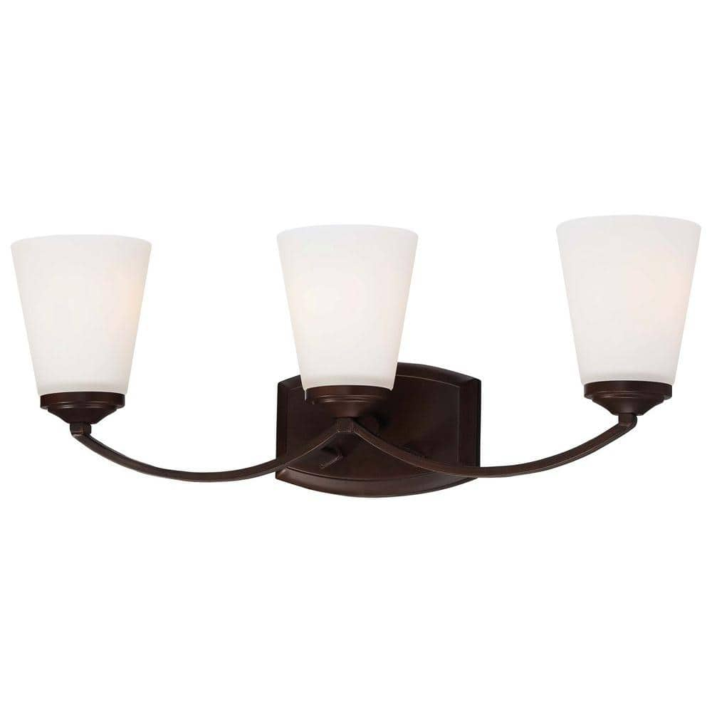 Minka Lavery - Overland Park - 3 Light Transitional Bath Vanity in Transitional