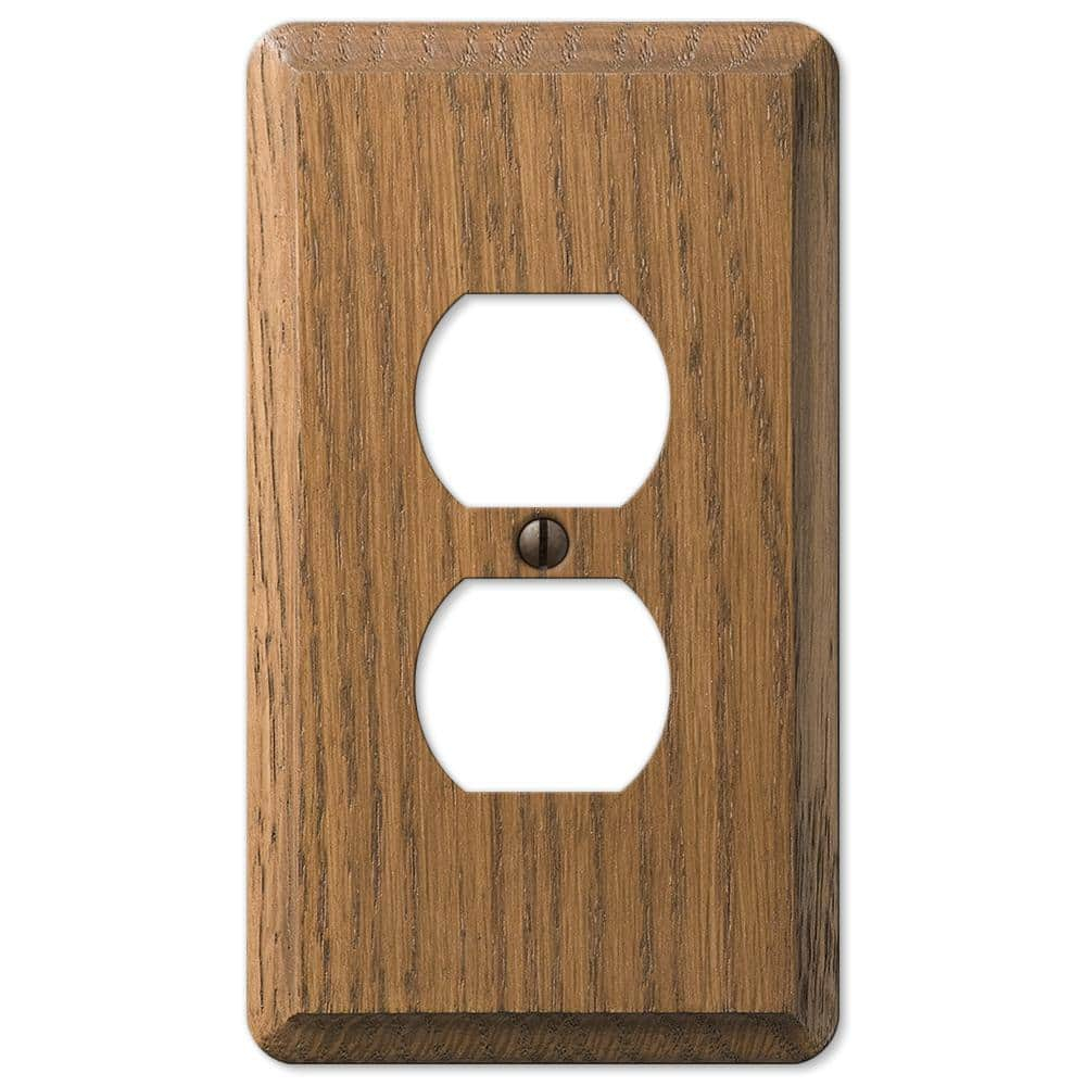 Amerelle No Subject 1 - Gang Duplex Outlet Jumbo Wall Plate