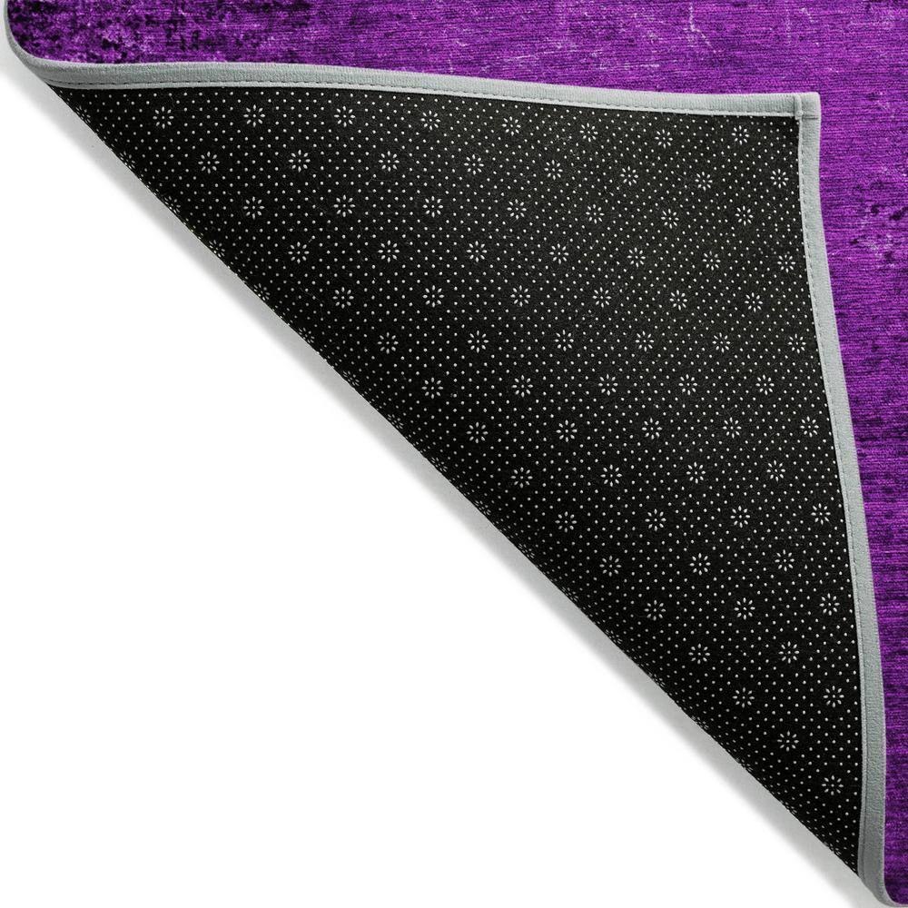 Addison Rugs Machine Washable Indoor/ Solid Ombre Outdoor Chantille Rug Purple - 2'6" x 3'10"