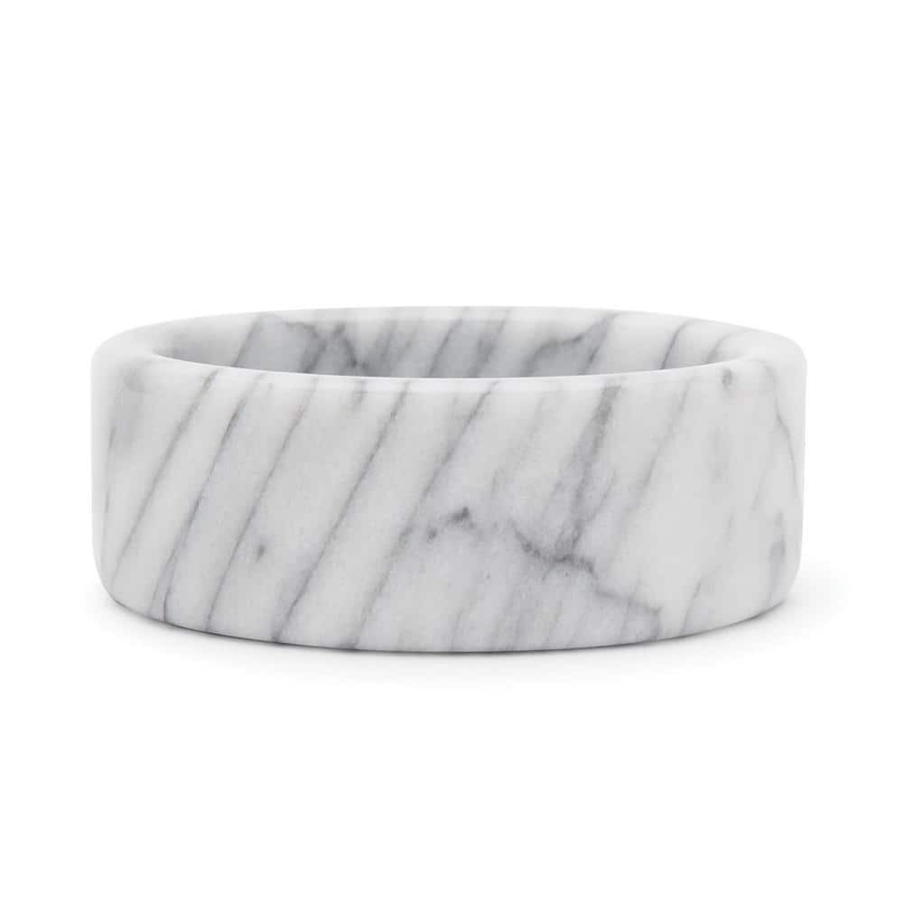 Fox Run Marble Wine Stand, White
