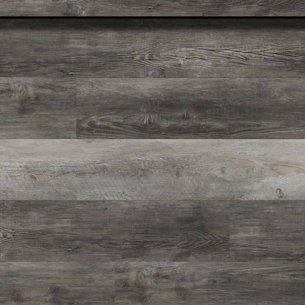 Ripton Gray Vinyl Wood Look Surface Reducer Molding, 94 inches