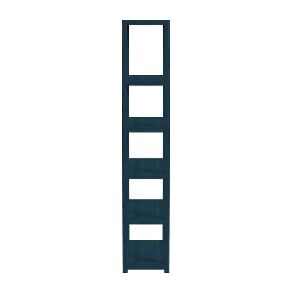 Butler Specialty Company Lark 5 Tier 30Wx75H Etagere Bookcase - Navy Blue