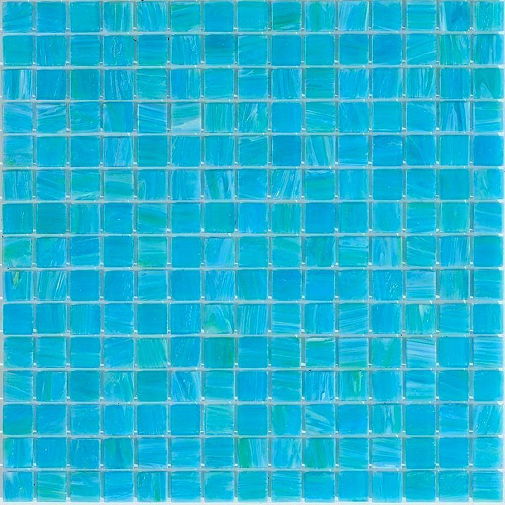 Celestial 0.8" x 0.8" Glass Grid Mosaic Wall & Floor Tile