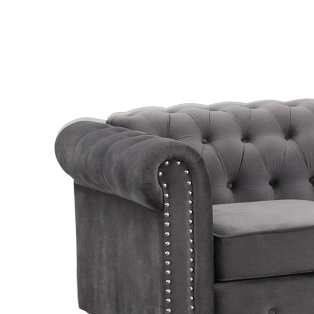 YS001 Velvet Armchair