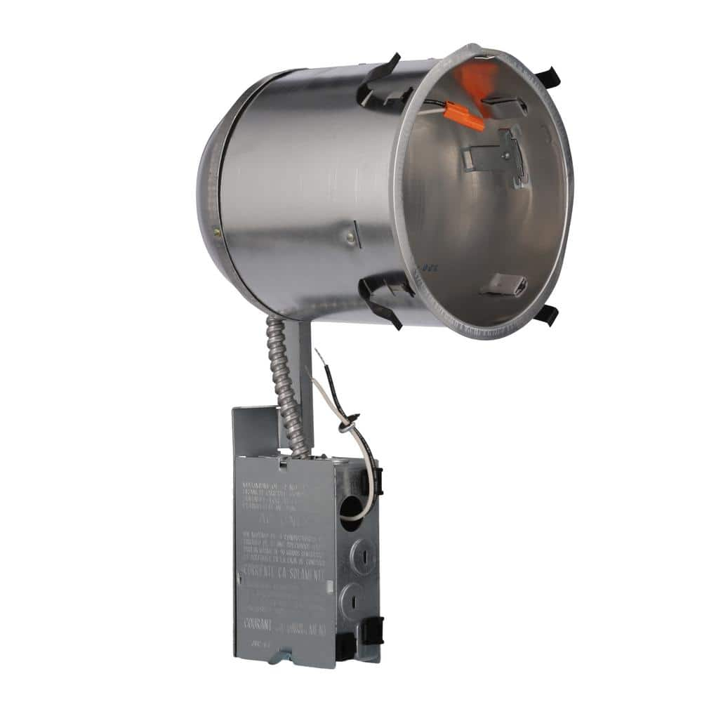 HALO H750RICAT Recessed Lighting LED T24 Remodel IC Air-Tite Housing, 6", Aluminum