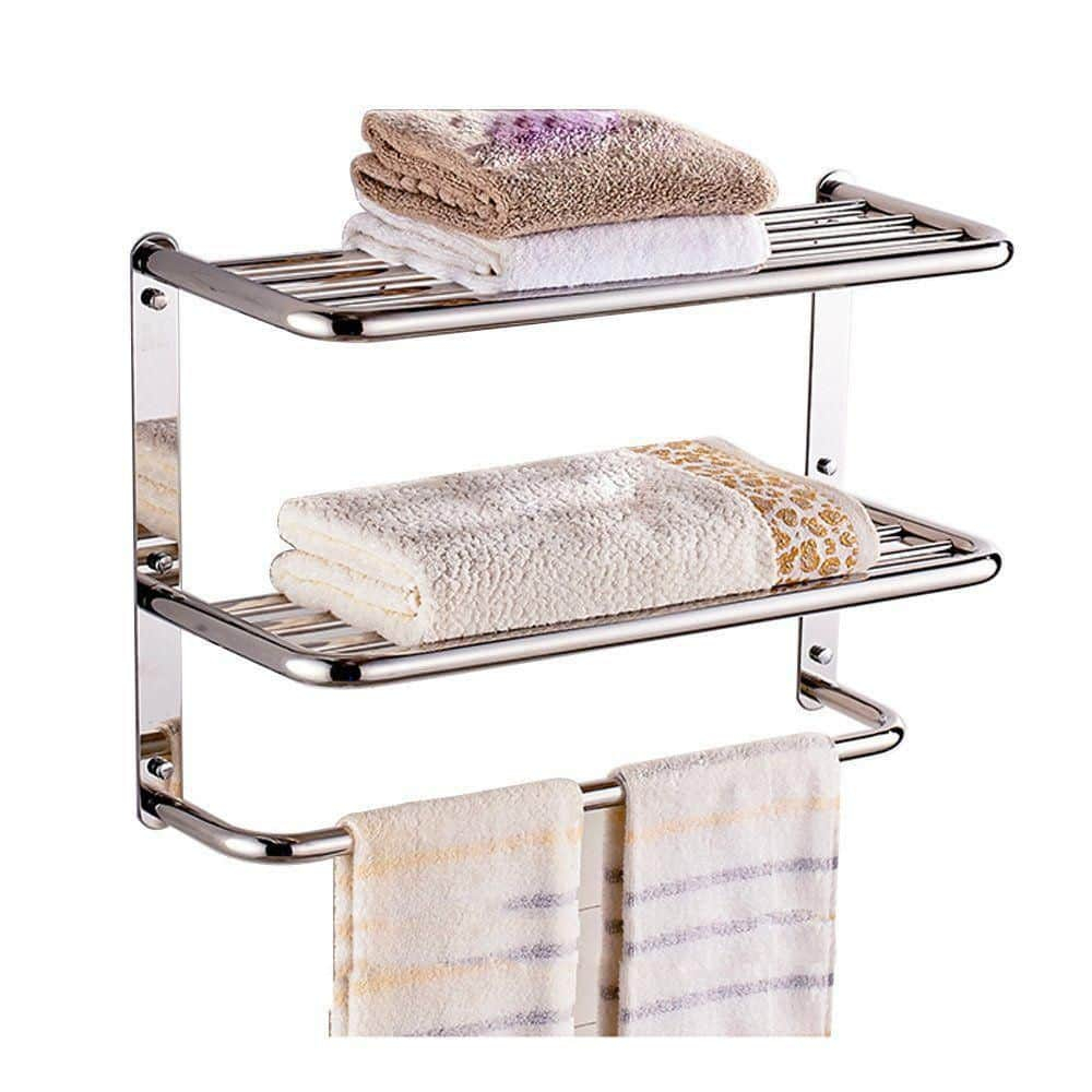 3 Wall Mounted Required Towel Rack